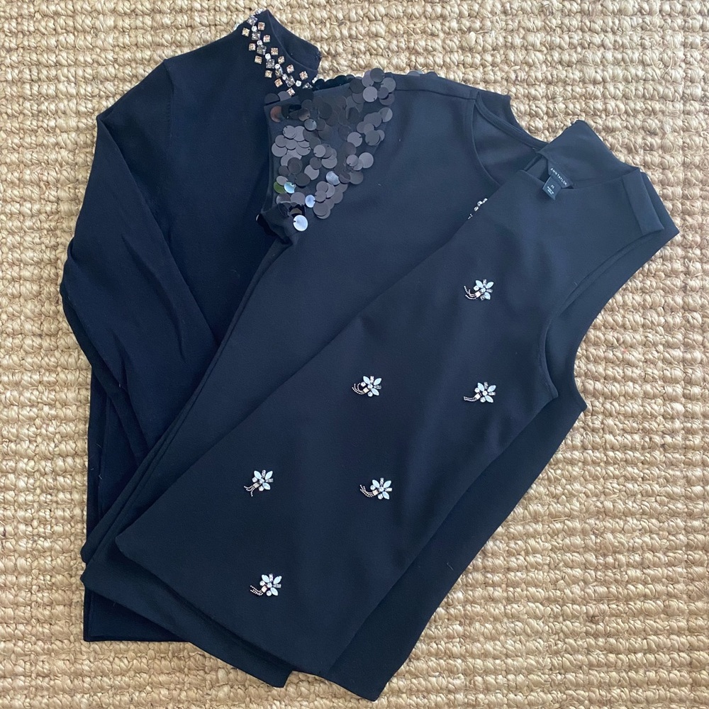 🌟Set of Black Ann Taylor Tops🌟